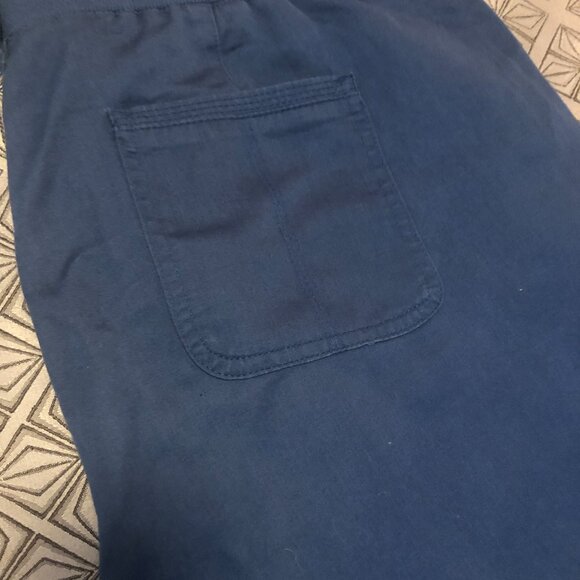 Women’s J. Jill Caper Capri Stretch Waist NAVY INK Blue Size L NWT - Picture 5 of 6